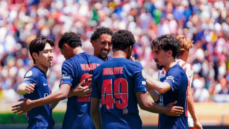 অ্যাতলেতিকোকে উড়িয়ে দিল পিএসজি