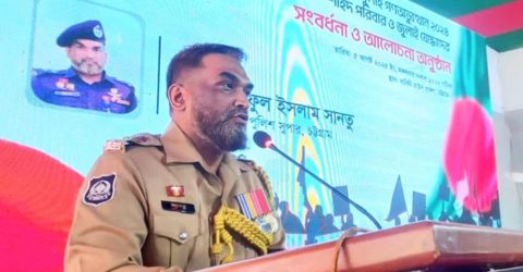 অপরাধী যেই হউক, ছাড় দেয়া হবে নাহ : পুলিশ সুপার