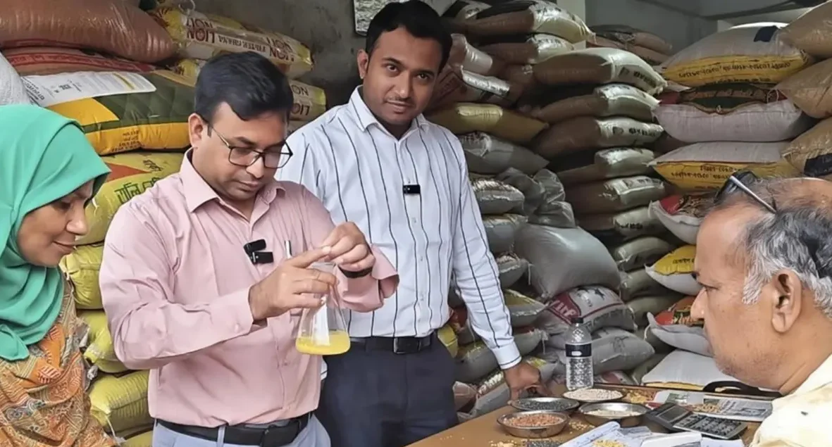 মুগডালে ক্ষতিকারক রঙ পাওয়ায় লাখ টাকা জরিমানা