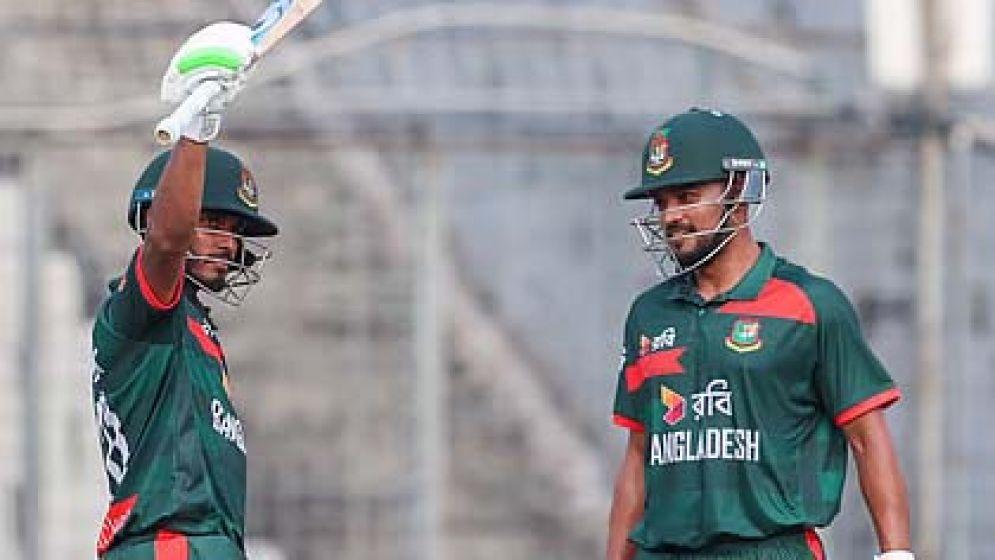 নাহিদ তানজিদ শান্তর নৈপুণ্যে সিরিজ সমতায় বাংলাদেশ