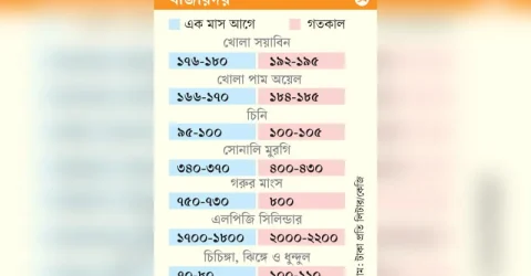 নিত্যপণ্যের বাজারে অস্থিরতা, বিপদে নিম্ন ও মধ্যবিত্তরা
