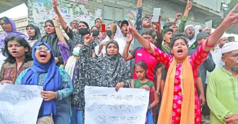 রামিসার জন্য কাঁদছে সবাই প্রতিবাদে উত্তাল