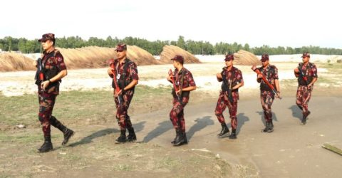 সীমান্ত সুরক্ষা ও অপরাধ দমনে কঠোর নজরদারি বিজিবির