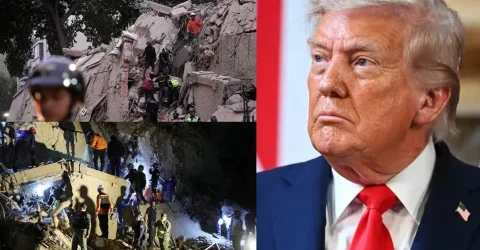 ভেনেজুয়েলায় বহু প্রাণহানির শঙ্কা, সহায়তায় প্রস্তুতির কথা জানালেন ট্রাম্প