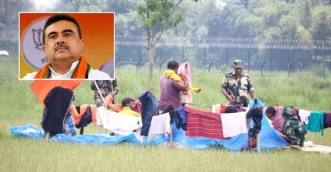 ৪৮০০ জনকে বাংলাদেশে ফেরত পাঠানো হয়েছে, অপেক্ষায় আরও ৮৩৬: শুভেন্দু