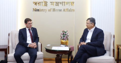 স্বরাষ্ট্রমন্ত্রীর সঙ্গে নরওয়ের রাষ্ট্রদূতের সৌজন্য সাক্ষাৎ