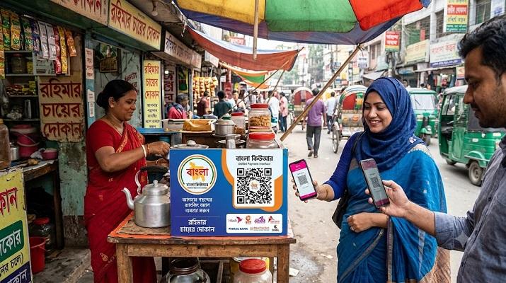 জুলাই থেকে বাধ্যতামূলক হচ্ছে ‘বাংলা কিউআর’