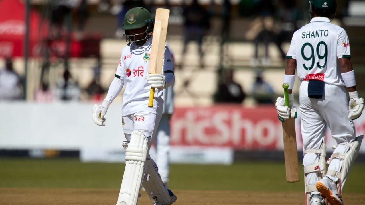 হারারে টেস্টে হারের দ্বারপ্রান্তে বাংলাদেশ