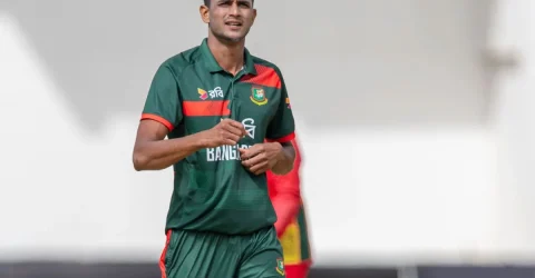 মাশরাফি–রুবেলকে ছাড়িয়ে নতুন রেকর্ড নাহিদ রানার