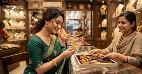 ভরিতে সোনার দাম কমলো ১৬৯১ টাকা