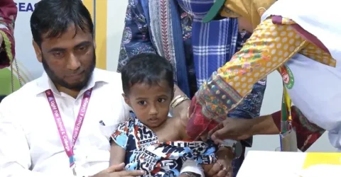 আজ থেকে শুরু হামের বিশেষ টিকা ক্যাম্পেইন, পাবে ৩৪ লাখ শি