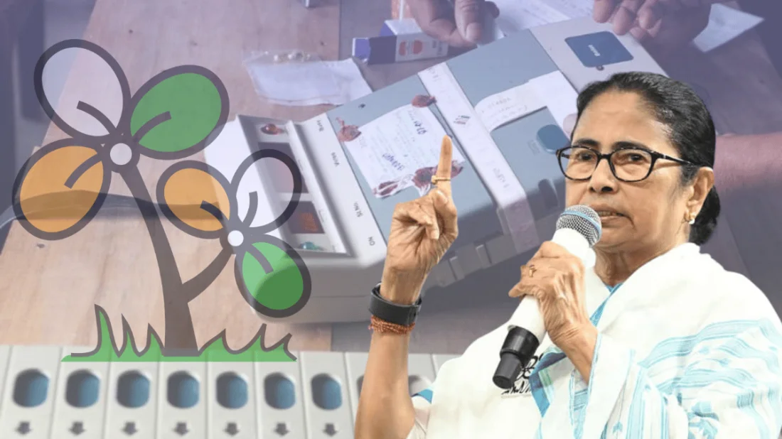 ‘ইভিএম হাইজ্যাক করে হারানো হয়েছে’, চার রাজ্যে পুনর্নির্বাচনের দাবি মমতার