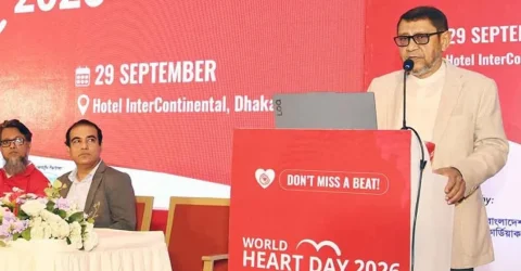 হৃদয়ের কোনো সতর্কসংকেত উপেক্ষা করা যাবে না: স্বাস্থ্যমন্ত্রী