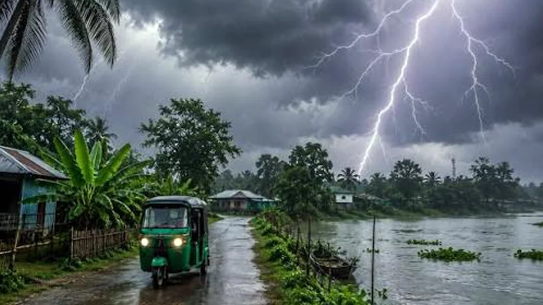 দুপুরের মধ্যে ৬ জেলায় ঝোড়ো হাওয়াসহ বজ্রবৃষ্টির শঙ্কা