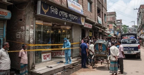 কেরানীগঞ্জে জুয়েলারি ব্যবসায়ীসহ দুজনকে গুলি করে স্বর্ণালংকার ছিনতাই