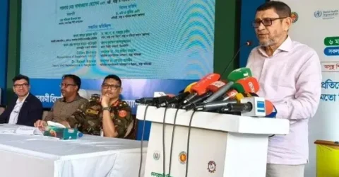 টিকা নিয়ে বিগত সরকারের গাফিলতির খেসারত দিতে হলো জাতিকে: স্বাস্থ্যমন্ত্রী