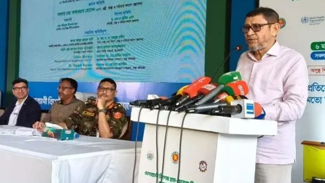 টিকা নিয়ে বিগত সরকারের গাফিলতির খেসারত দিতে হলো জাতিকে: স্বাস্থ্যমন্ত্রী