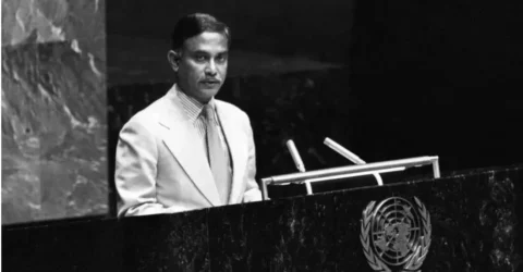 প্রথম জাতিসংঘ ভাষণে আত্মনির্ভরতা ও দক্ষিণ এশীয় সহযোগিতার আহ্বান জানান জিয়াউর রহমান