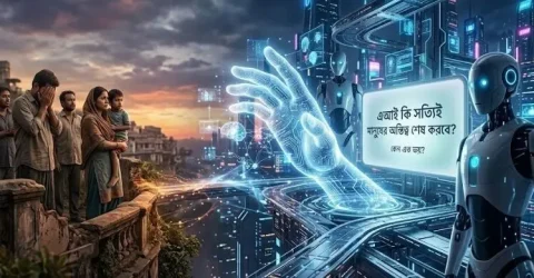 এআই কি সত্যিই মানুষের অস্তিত্ব শেষ করবে, কেন এত ভয়?