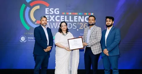 ইএসজি এক্সিলেন্স অ্যাওয়ার্ডসে দুটি বিশেষ স্বীকৃতি পেল আকিজ রিসোর্স
