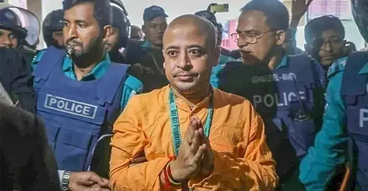 দুই মামলায় চিন্ময় কৃষ্ণ দাসের জামিন