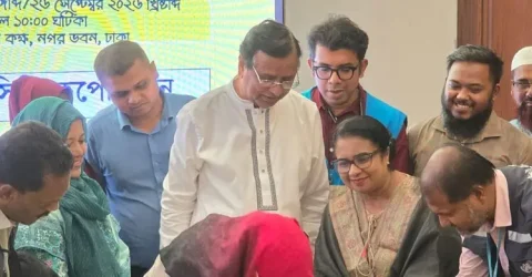 বাদ পড়া শিশুদের টিকা দিতে ডিএসসিসির ‘এমআর মপ-আপ ক্যাম্পেইন’ উদ্বোধন