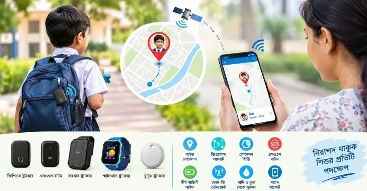 সন্তানকে সারাক্ষণ নজরে রাখতে যেসব ট্র্যাকার ব্যবহার করতে পারেন