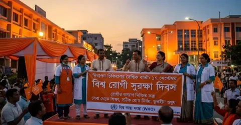 নিরাপদ চিকিৎসার বৈশ্বিক বার্তা