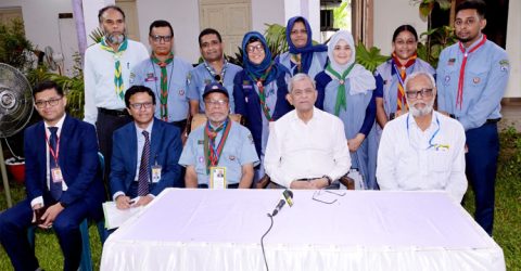 রাষ্ট্রপতির সঙ্গে ঠাকুরগাঁও প্রেস ক্লাবের নির্বাহী পরিষদের মতবিনিময়