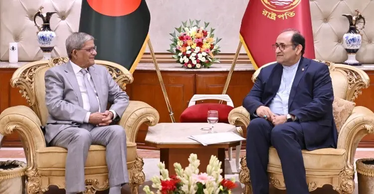 রাষ্ট্রপতি ইরানের সঙ্গে বন্ধুত্বপূর্ণ সম্পর্ককে বাংলাদেশ অত্যন্ত গুরুত্ব দেয়