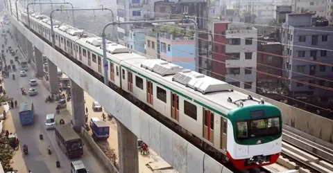 সচিবালয় স্টেশনে ঝুলন্ত তার, ২০ মিনিট বন্ধ ছিল মেট্রোরেল