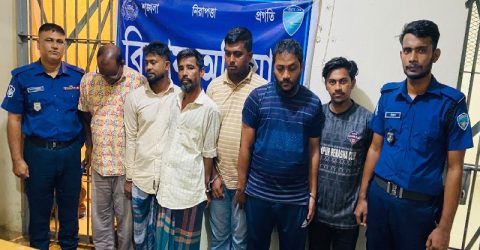 খাগড়াছড়িতে নিষিদ্ধ সংগঠনের পাঁচ নেতাকর্মী গ্রেপ্তার