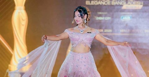 গ্র্যান্ড ফাইনালে ‘মিস এয়ার বাংলাদেশ ২০২৬’ বিজয়ী জেনি জাহান