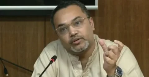 ট্রাম্পের সঙ্গে প্রধানমন্ত্রীর ছবি ঘিরে অপপ্রচার বন্ধের আহ্বান মাহদী আমিনের