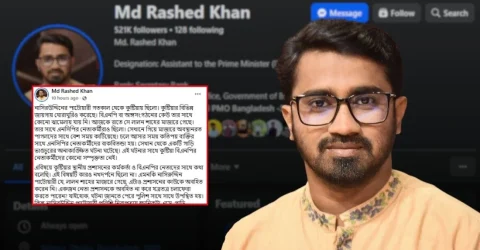 নাসীরুদ্দীন পাটওয়ারীর ওপর হামলায় বিএনপির নেতাকর্মীদের কোনো সম্পৃক্ততা নেই: রাশেদ খাঁন