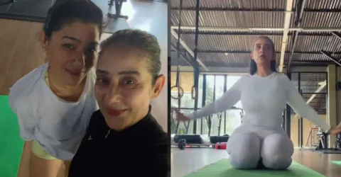 যোগব্যায়াম, মোবিলিটি ও স্ট্রেংথ ট্রেনিংয়ে ফিট থাকছেন মনীষা কৈরালা