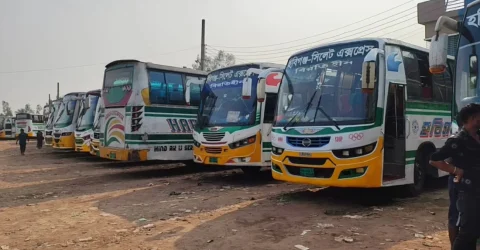 হবিগঞ্জে সর্বাত্মক ধর্মঘট, চলছে না কোনও ধরনের গণপরিবহন