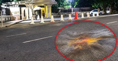 প্রধানমন্ত্রীর কার্যালয়ের সামনে ককটেল বিস্ফোরণ, জড়িতদের খুঁজছে পুলিশ