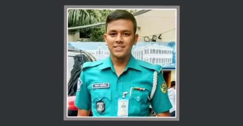 ছিনতাইকারী ধরতে গিয়ে বাসের ধাক্কায় পুলিশ কনস্টেবল নিহত