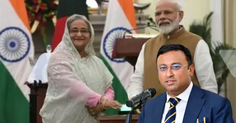 দ্য হিন্দুকে হুমায়ুন কবির প্রধানমন্ত্রীর দিল্লি সফরের পরিকল্পনায় প্রধান চ্যালেঞ্জ ভারতে শেখ হাসিনার কর্মকাণ্ড
