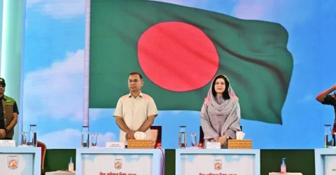 শিশু একাডেমির ৫০ বছরপূর্তি অনুষ্ঠানে যোগ দিয়েছেন প্রধানমন্ত্রী