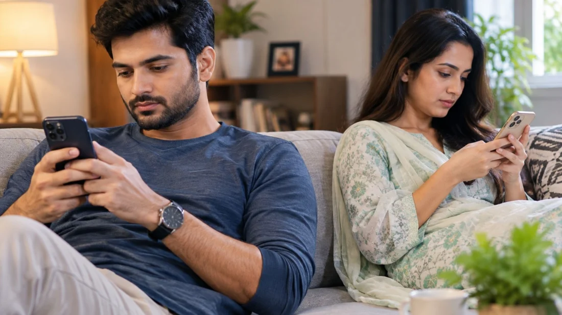 পাশে থেকেও দূরে? ফোনের কারণে সম্পর্কে যে দূরত্ব বাড়ে