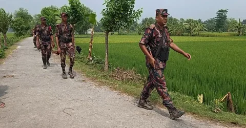 জয়পুরহাট সীমান্তে তিনজনকে পুশ-ইনের চেষ্টা, বিজিবির বাধা
